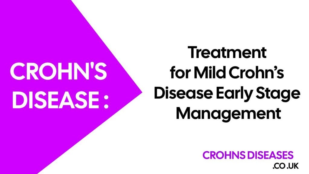 Treatment for Mild Crohn’s Disease: Early Stage Management